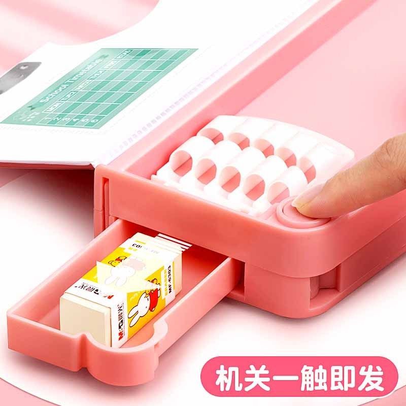  new stationery box, multi-functional, high-looking pencil box, large-capacity pencil case for male and female primary school students, a must-have for the start of school