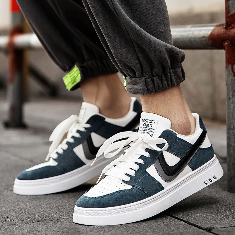  new men's shoes high and low canvas shoes men's breathable casual board shoes Korean version trendy all-match men's aj shoes