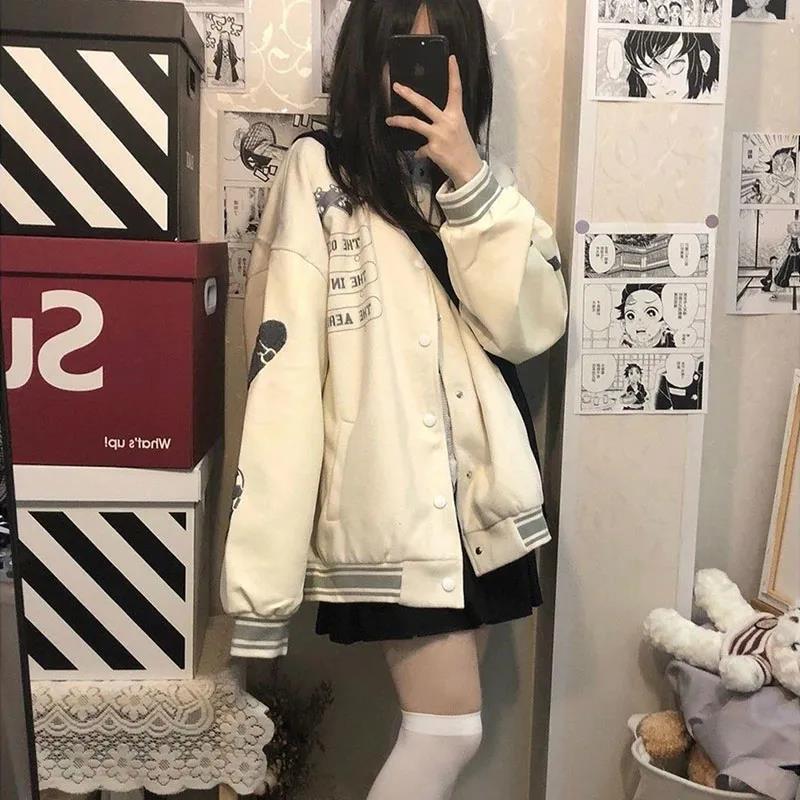 Baseball clothes women's spring and autumn loose European and American high street Harajuku style jacket ins trend 2022 new early autumn women's top