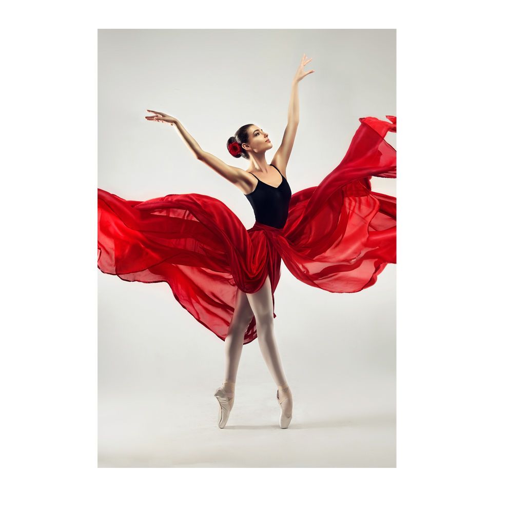 舞蹈芭蕾舞现代舞标准动作海报优美复古舞蹈训练房间卧室海报贴画