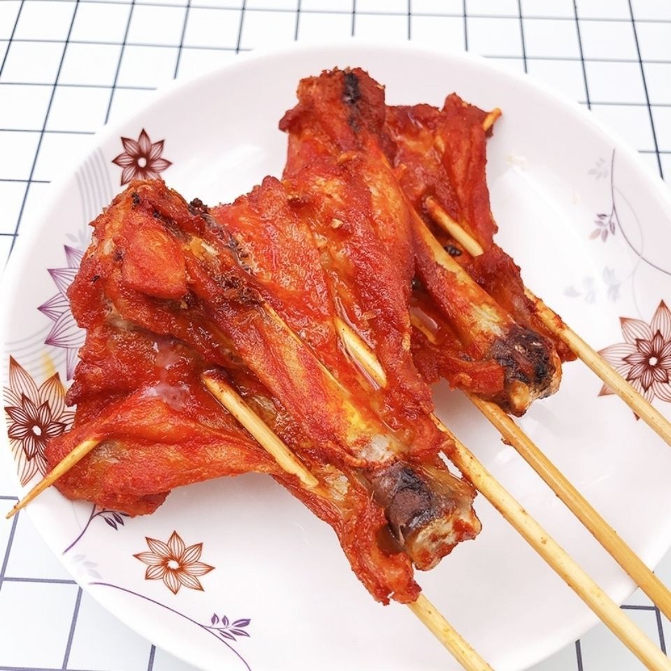 蝴蝶腿串开花鸡腿串湘西小串烤串户外烧烤食材腌制烤鸡腿1.2kg/包