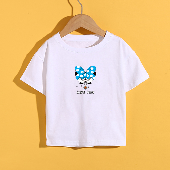 女童T恤短袖夏装新款纯棉儿童男童男宝宝上衣童装薄款中小童洋气