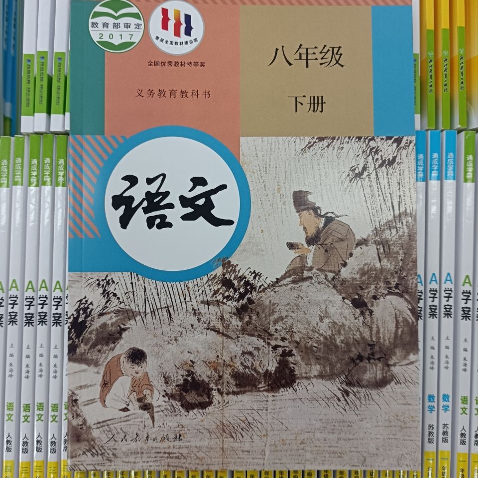 2022新版人教版部编版语文8八年级下册课本教材书人民教育出版社