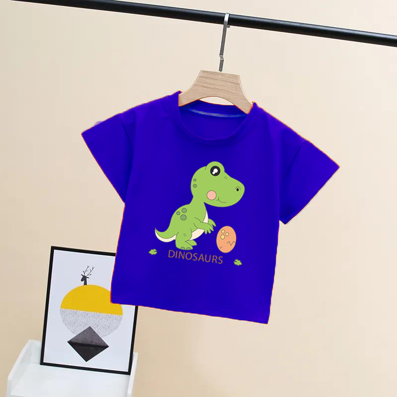 兒童衣服純棉T恤短袖男童女童打底衫夏季童裝寶寶上衣小孩洋氣ins