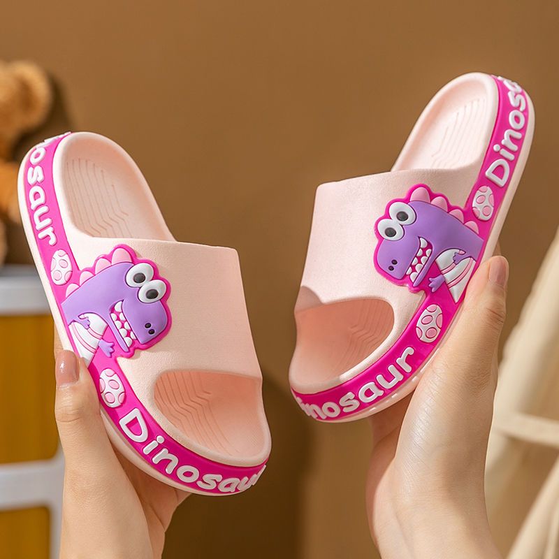 儿童拖鞋男童女童夏季防滑软底浴室内家居家用小孩恐龙宝宝凉拖鞋