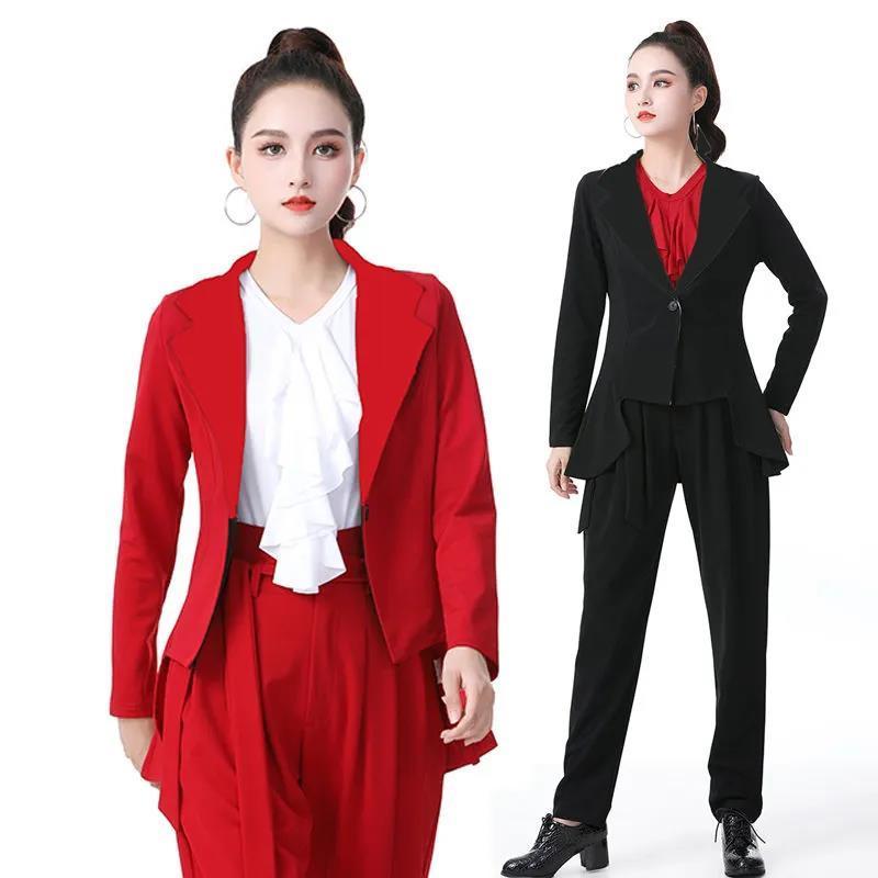 Spring new suit fashion slim swallowtail one button suit jacket elastic brother fabric long-sleeved top