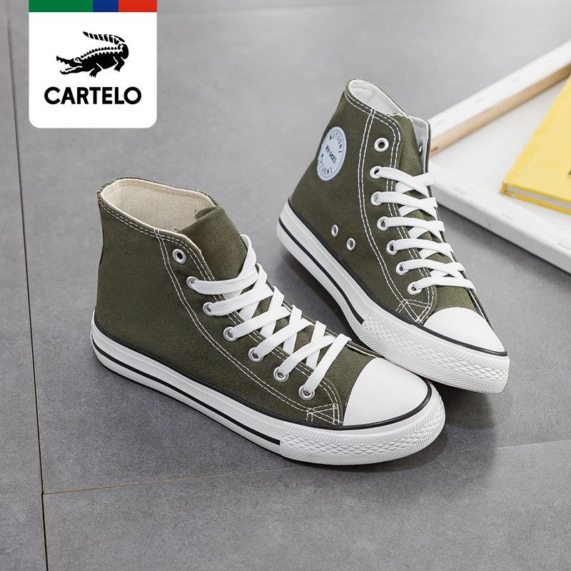 Ins fashion shoes high top canvas shoes female ulzzang versatile student  new board shoes