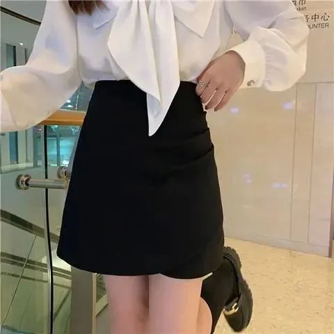 White shirt female spring and autumn  new French style niche bowknot shirt age-reducing long-sleeved chic top