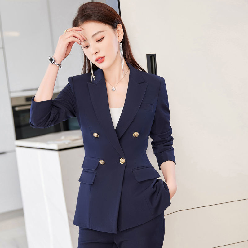 高端時尚職業裝西裝套裝女氣質總裁工作服小個子面試正裝經理西服