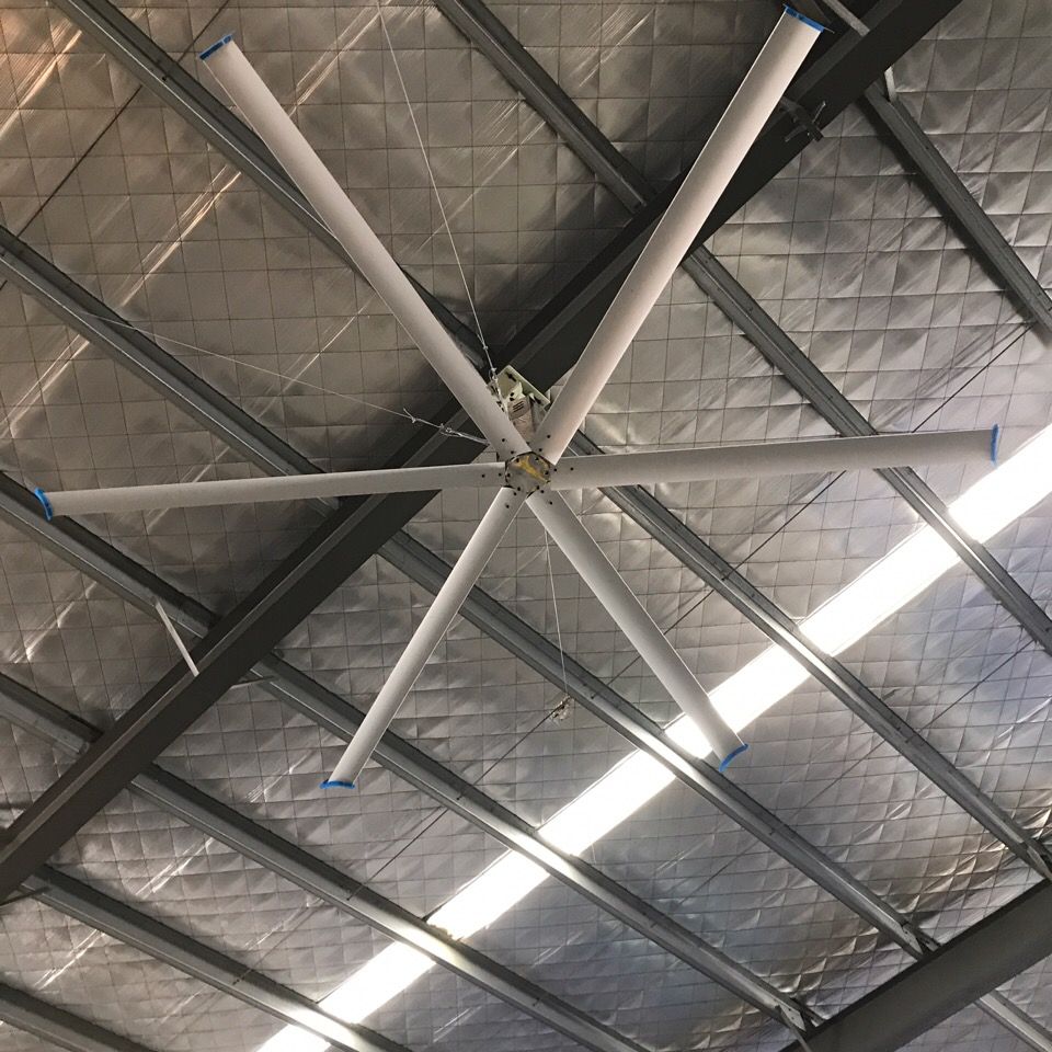 工业吊扇7.3米厂房车间仓库篮球馆降温用大风力永磁风扇工业风扇