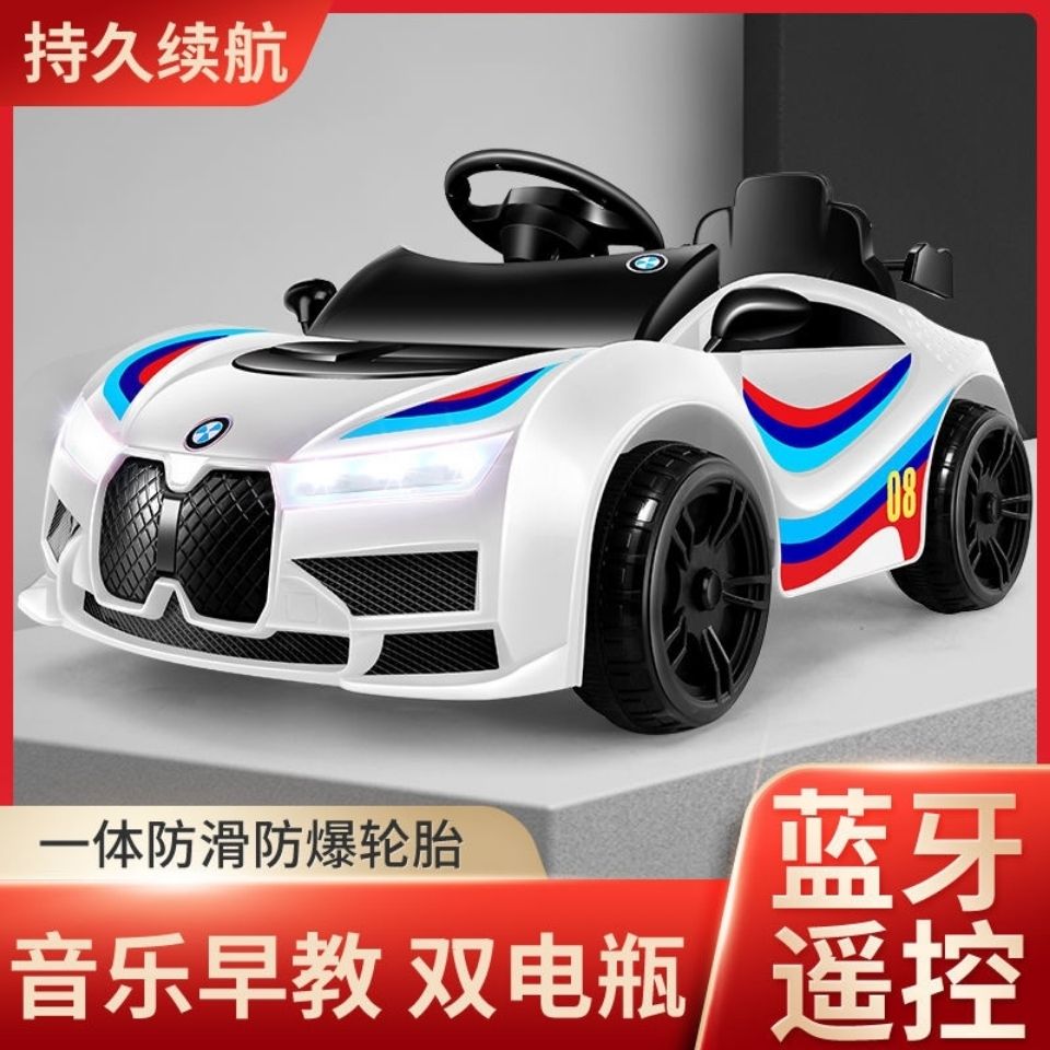 儿童电动四轮车一岁大汽车遥控车可坐摇摆车玩具车男女孩四驱童车