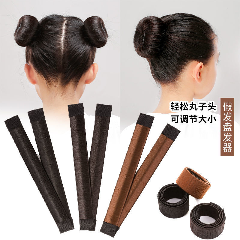 Ball head artifact dish hair clip fluffy hair accessories lazy 2021 bud head new dish hair device half tied hair fixed