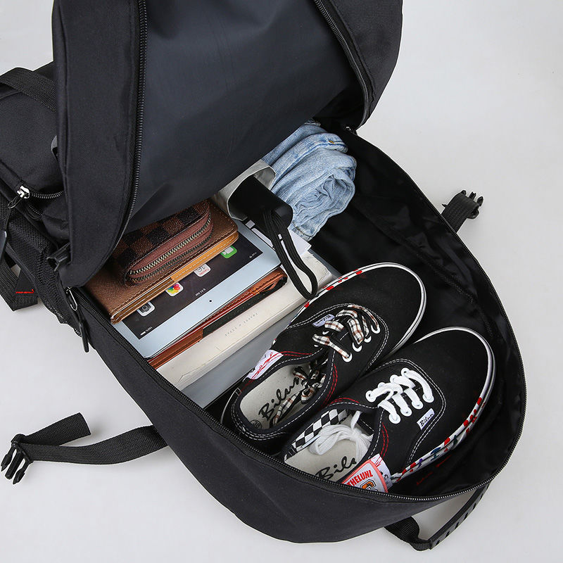 50L双肩包超大容量户外背包男旅行背包 旅游行李包登山包学生书包