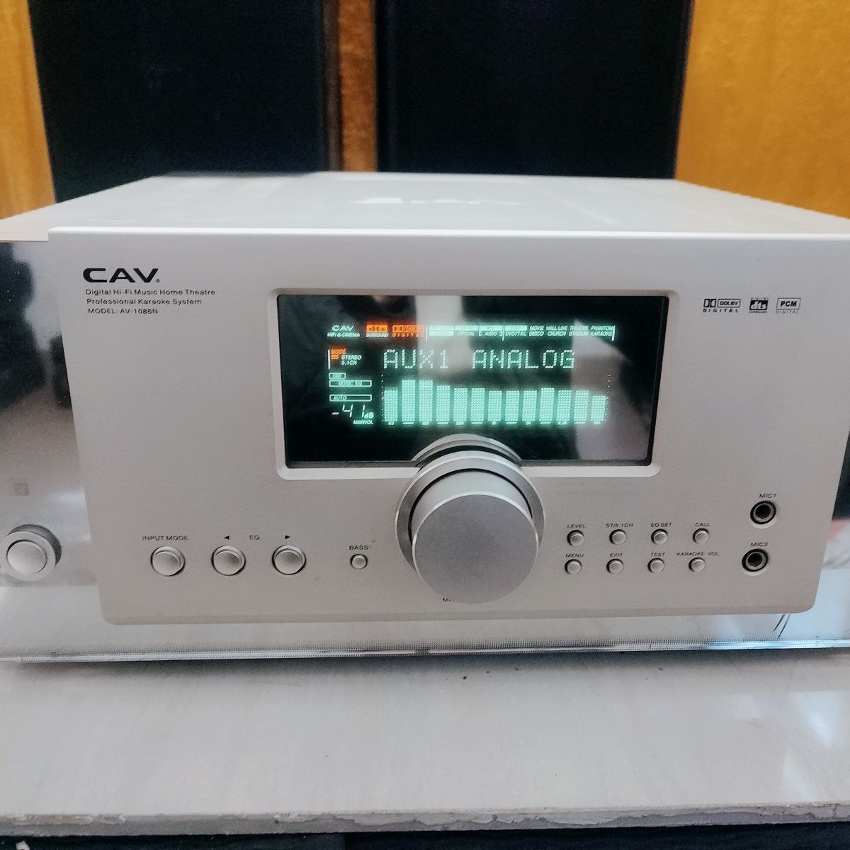2手精品国货功放 cav 1086n 功放机 av/hifi   k歌 看电影功放机