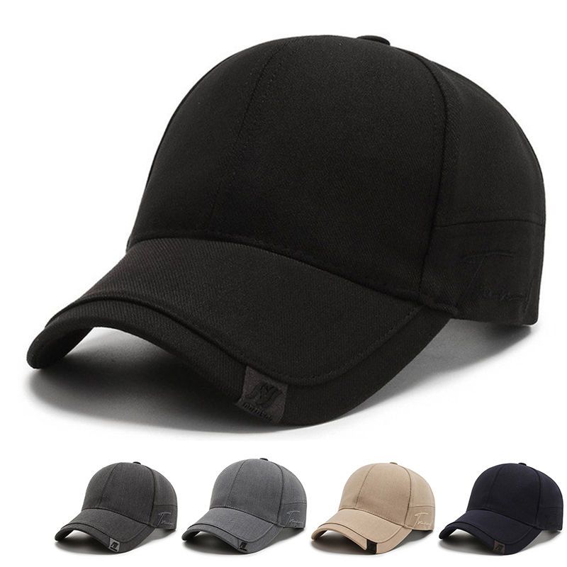 Hats Men's fashion sun shading cap Korean version men's sun hat black ins fashion simple casual Baseball cap_voghion.com