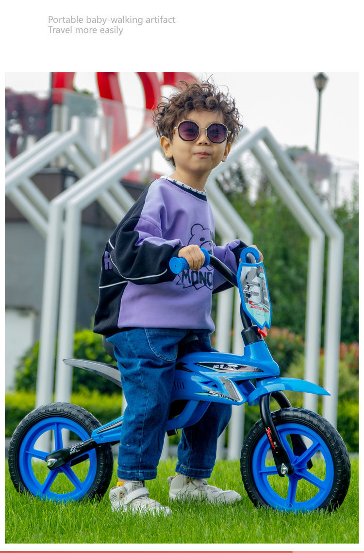 儿童平衡车无脚踏3-4岁5-6-7-8岁自行车男女小孩滑步车二轮滑行车