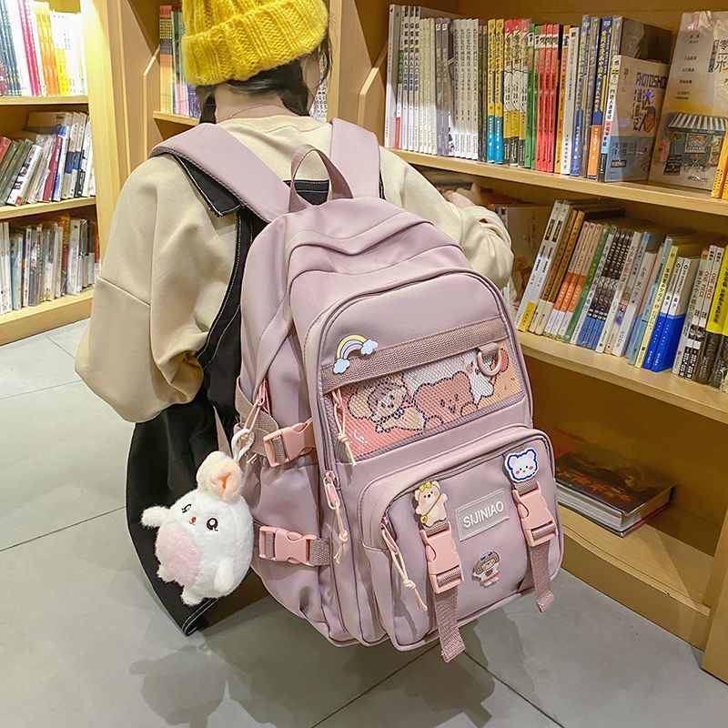 書包女小學生一二四五三到六年級雙肩包初中生背包大容量2023新款