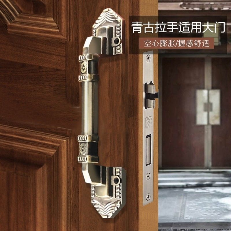 欧式仿古铜明装拉手 大门房门木门对开门拉手柜门抽屉门把手移门