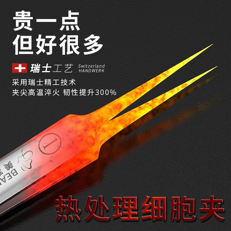 粉刺針套裝超尖細胞夾閉口粉刺黑白頭鑷子祛痘脂肪粒去黑頭夾神器