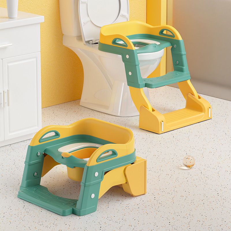 Children's toilet, toilet ladder chair, female baby, children, boys' toilet, toilet rack cover, baby cushion ring, stair type