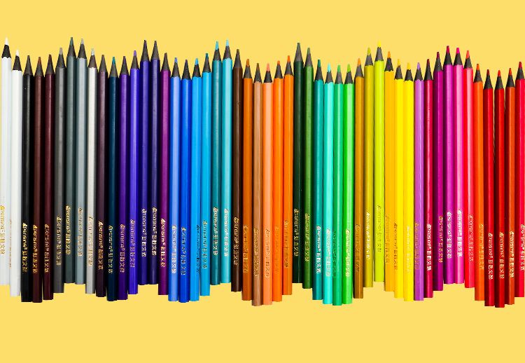 雅迎 彩色铅笔油性彩铅学生专业手绘可擦小学生安全无铅毒绘画素描