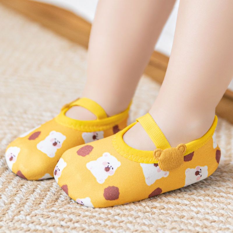 Baby floor socks spring and summer thin baby non-slip toddler anti-cold anti-drop soft-soled shoes children's indoor socks socks