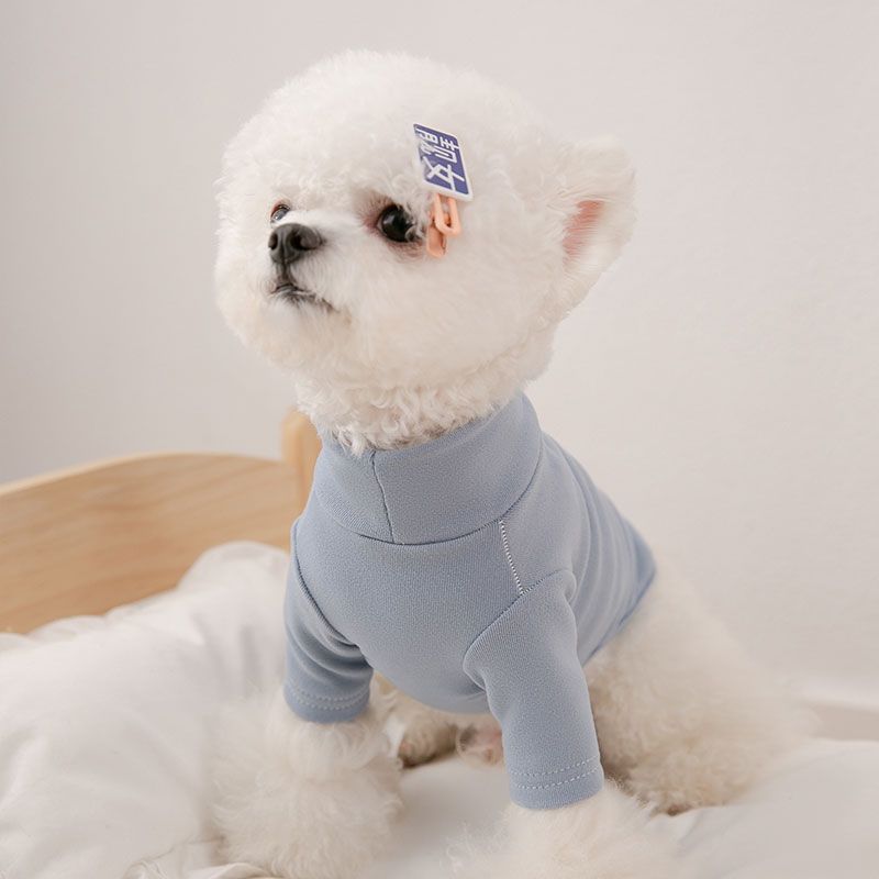 Spring and summer bottoming shirt pet Teddy dog ​​than bear cat Pomeranian Yorkshire schnauzer small puppy clothes