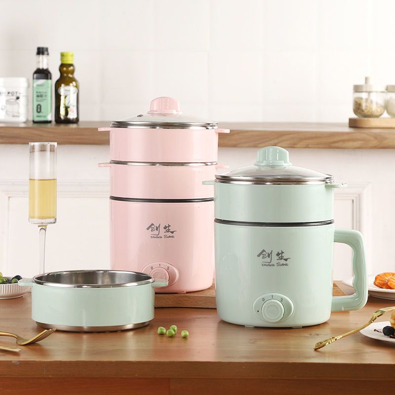 多功能煎炒煮涮小电锅电煮锅宿舍电热锅网红同款家用