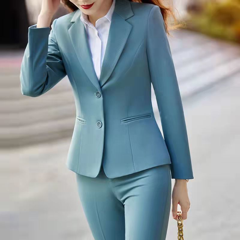  New Ladies Small Suit Jacket Suit Women's Casual Suit Set Tailor-made Workwear Professional Wear Formal Dress