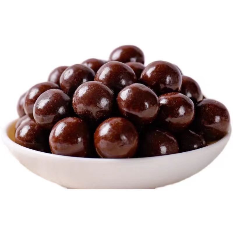 麦丽素巧克力豆黑巧克力夹心散装代可可脂儿童零食追剧即食非桶装