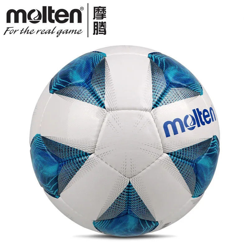 Molten标准5号4号儿童3号手缝PVC表皮足球F5A1711