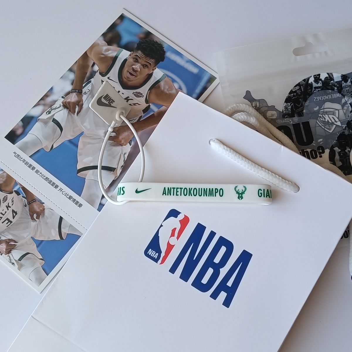 nba球星阿德托昆博手环雄鹿队34号 字母哥篮球运动腕带情侣款-图8