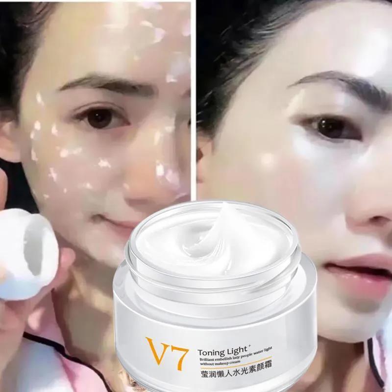 【一秒變白防水防曬】素顏霜 =BB霜+隔離霜+粉底美遮瑕白懶人面霜