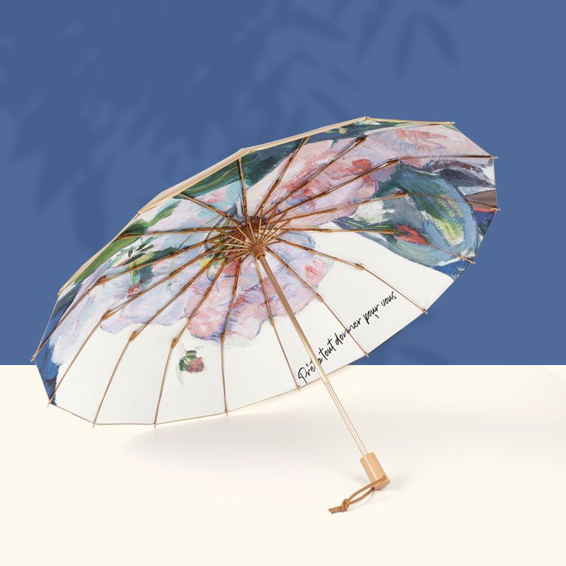雨伞结实耐用加固晴雨两用女高级感太阳伞防晒防紫外线加厚防暴雨