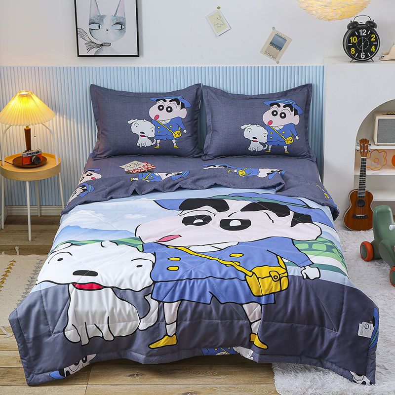 Altman summer cool quilt air conditioning quilt thin quilt double single child quilt boys and girls summer quilt three piece bedding