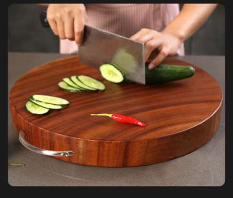  铁木砧板菜板实木厨房用品切菜板防霉抗菌案板加厚菜板子