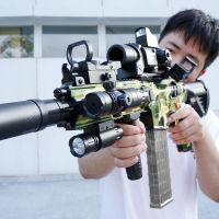 M416突击步抢电动连发软弹枪绝地求生狙击吃鸡全套男孩儿童玩具枪