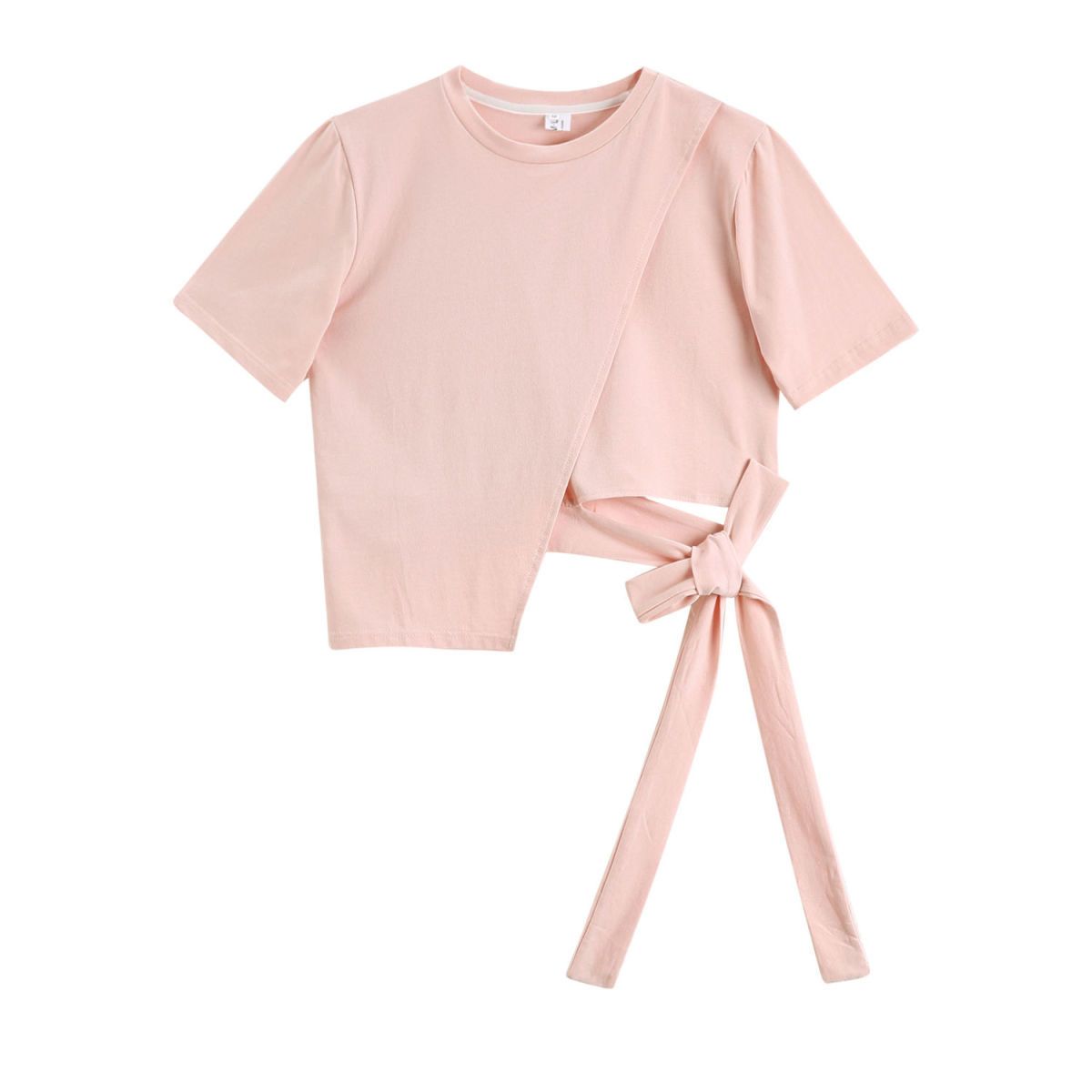 2022 Summer Salt Suit Female Student Korean Loose Design Short Sleeve T-Shirt Super Fairy Skirt Two-Piece Set