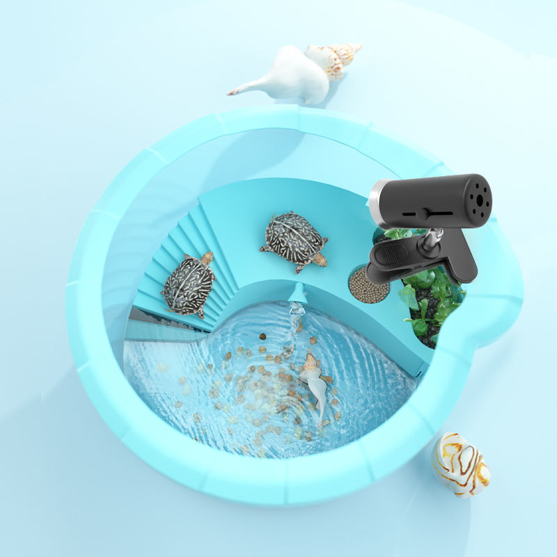 宠尚天乌龟缸饲养缸养龟专用缸鱼缸客厅小型家用巴西龟盆房子龟箱