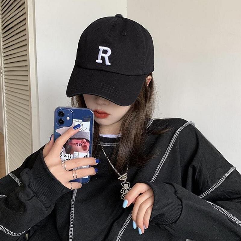Korean version of the hat men and women baseball cap wild students spring and summer sunscreen peaked cap net red Japanese ins sun hat tide