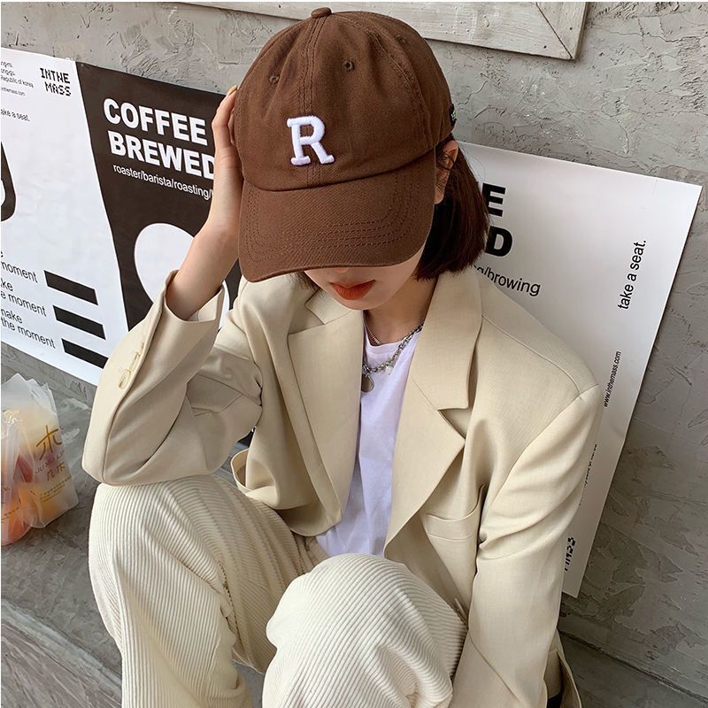 Korean version of the hat men and women baseball cap wild students spring and summer sunscreen peaked cap net red Japanese ins sun hat tide
