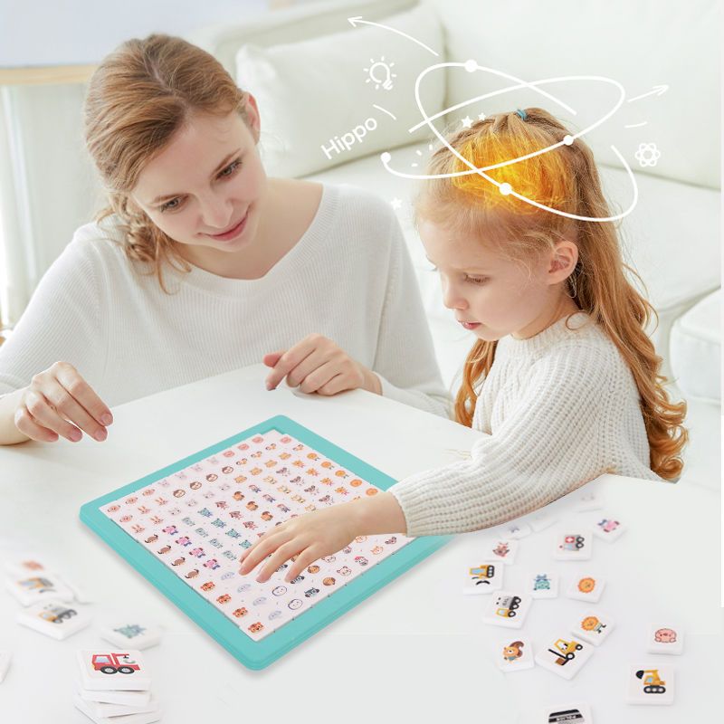 儿童连连看抖音网红益智思维训练玩具亲子互动桌游双人对对碰游戏