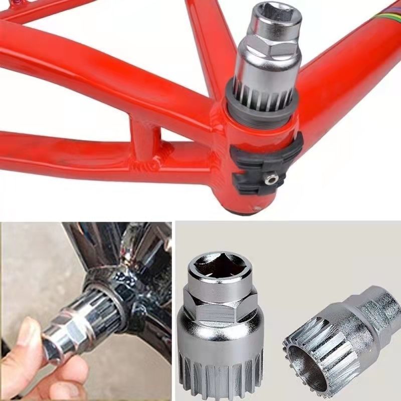 自行车配件自行车飞轮全套拆装工具修理拆卸车截链飞轮轴通用型