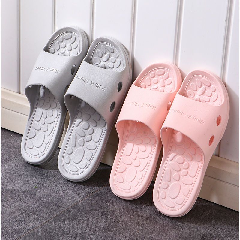 Summer slippers female business trip travel hotel portable foldable couple bathroom non-slip slippers bath sandals and slippers male