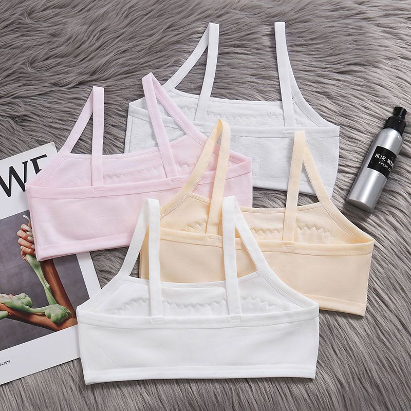 Underwear students junior high school students middle and older children's development period small vest Korean version of high school cotton girls girls junior middle school bra