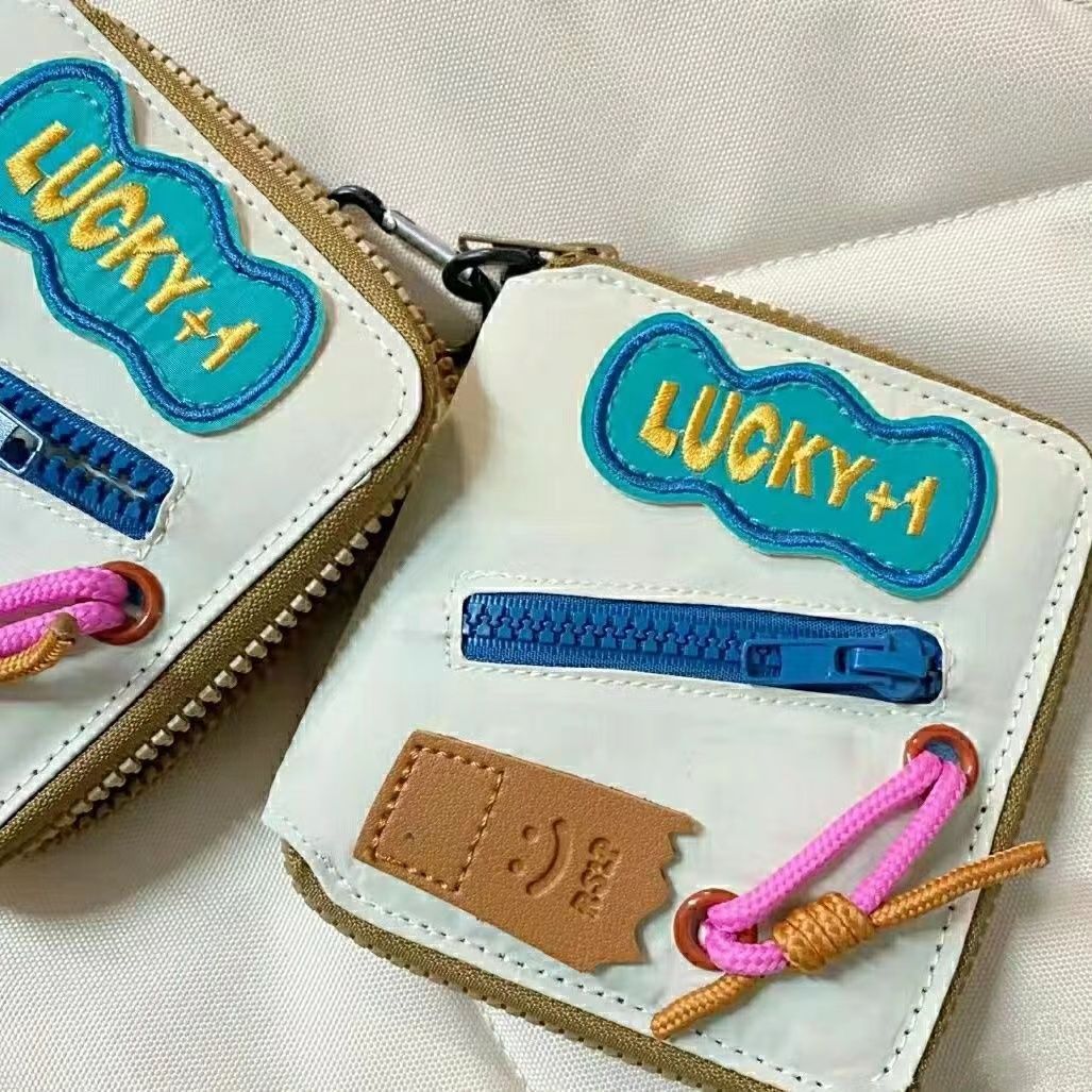 新款ins韩版短款拉链多卡位钱包可爱少女心小众设计卡包