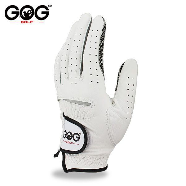 Golfhandschoenen van schapenvacht, antislip en slijtvast, geïmporteerd echt leer, ademend en zonwerend, voor sport._voghion.com