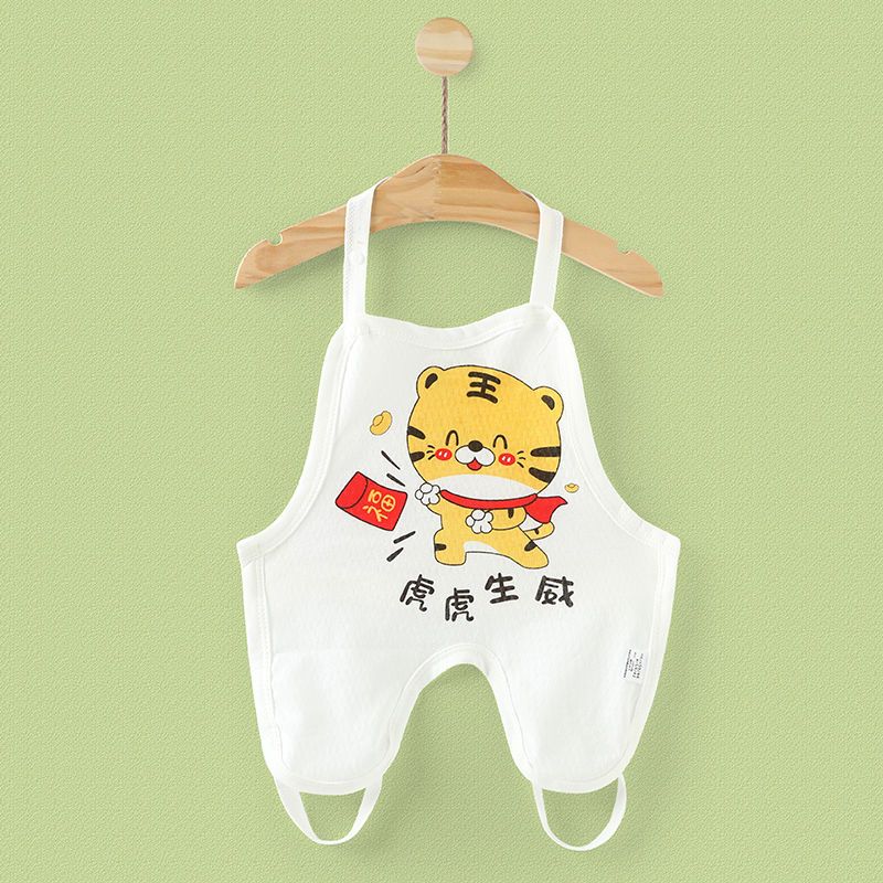 Baby belly pocket summer thin pure cotton mesh newborn children boys and girls clothes sleeping belly pocket