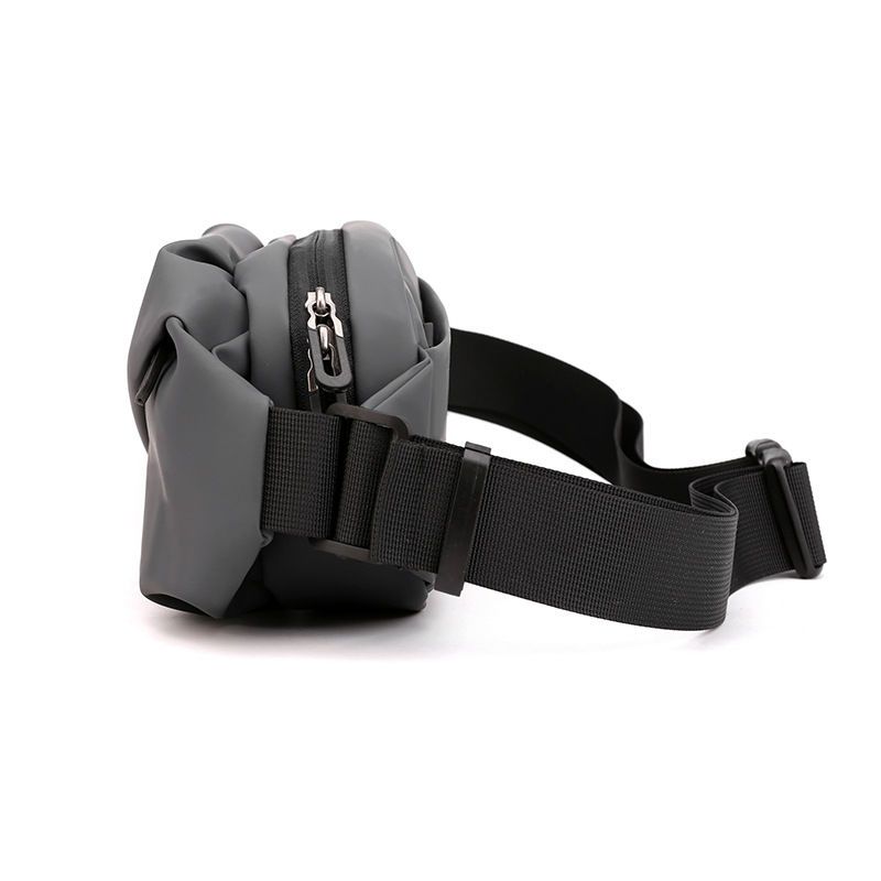 New men's waist pack outdoor running mobile phone bag multi-functional large capacity chest bag casual single shoulder crossbody bag_voghion.com