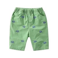 儿童男童短裤夏装外穿2022新款宝宝纯棉可爱的休闲短裤宽松五分裤